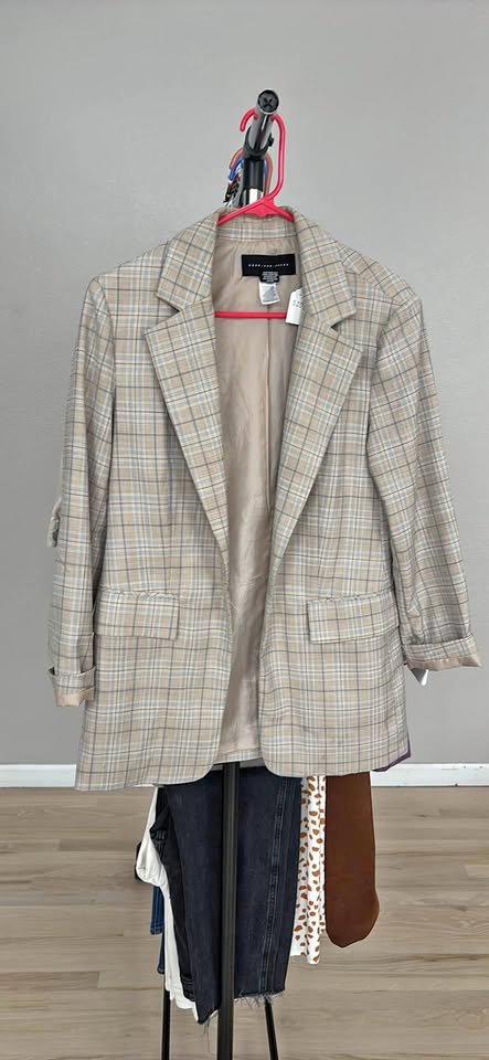 Women’s oversized suit jacket